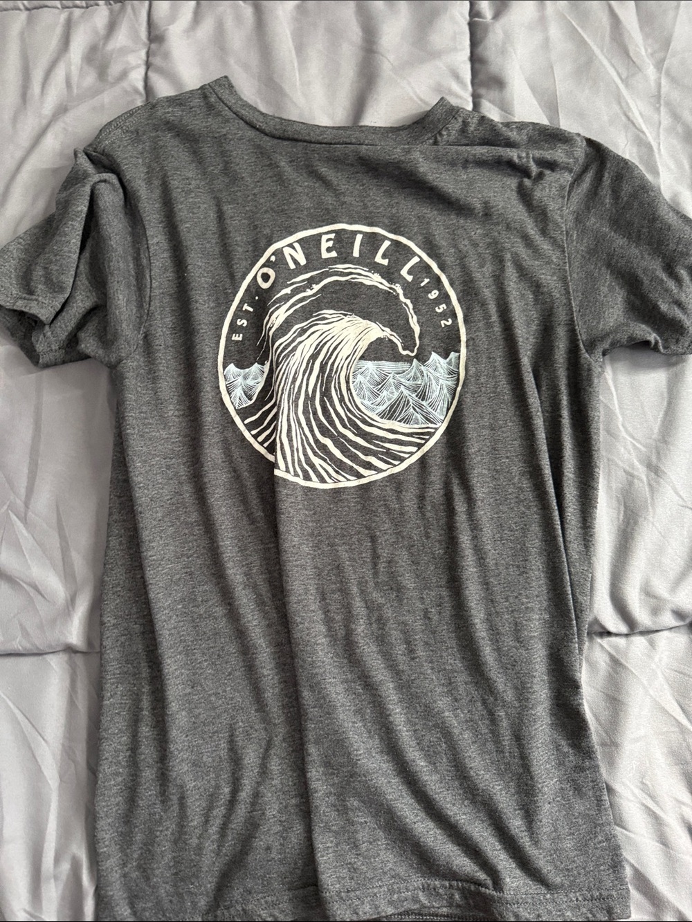 O'Neill Charcoal Graphic Wave Back Tee